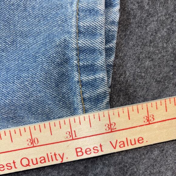 NWT Berne Relaxed Fit Straight Leg Jeans Workwear Men’s 46x32 Light Wash - Picture 5 of 8